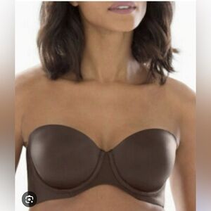 Soma vanishing strapless, adjustable bra and Java Brown 40B